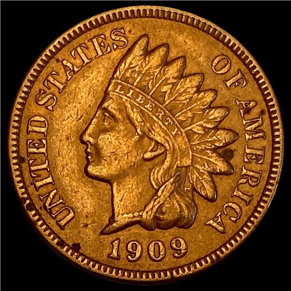 1909 Indian Head Cent CLOSELY UNCIRCULATED