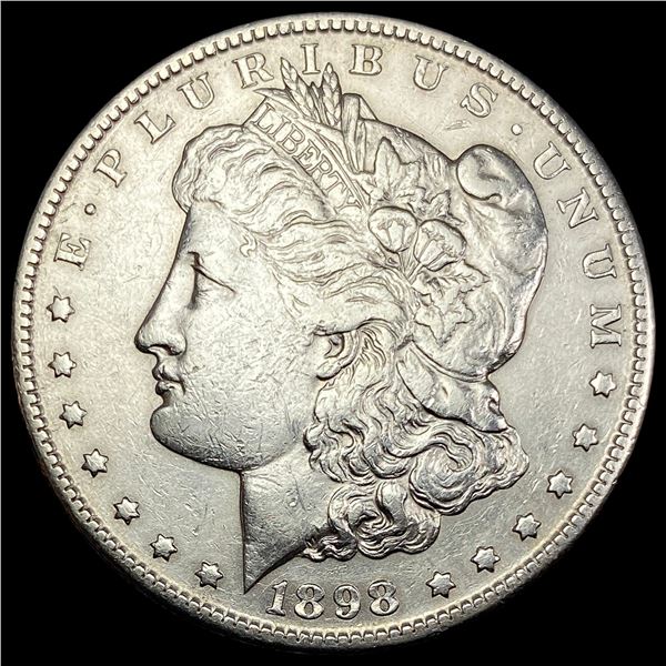 1898-S Silver Morgan Dollar CLOSELY UNCIRCULATED