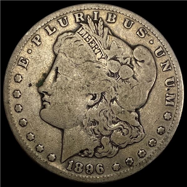 1896-S Silver Morgan Dollar NICELY CIRCULATED
