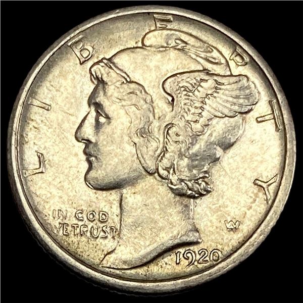 1920-S Silver Mercury Dime UNCIRCULATED