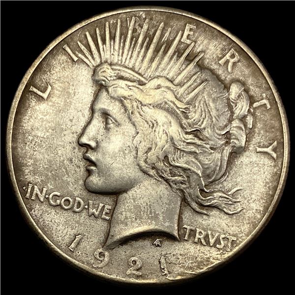 1921 Silver Peace Dollar CLOSELY UNCIRCULATED