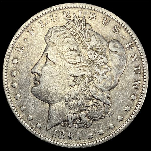 1891-O Silver Morgan Dollar LIGHTLY CIRCULATED