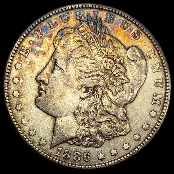 1886 Morgan Silver Dollar CLOSELY UNCIRCULATED