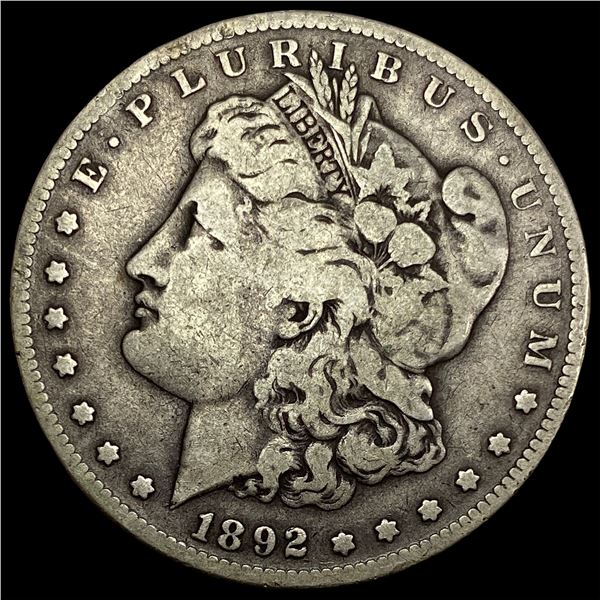 1892-S Silver Morgan Dollar NICELY CIRCULATED