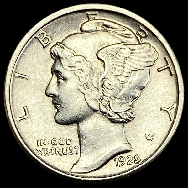 1928 Mercury Dime UNCIRCULATED