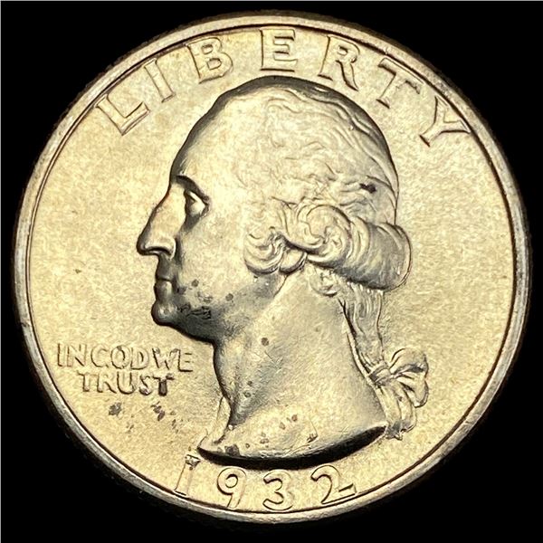 1932 Silver Washington Quarter CHOICE BU