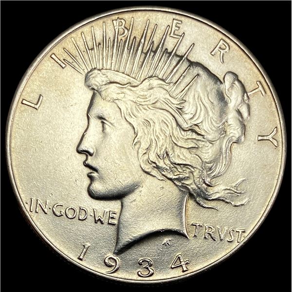 1934-S Silver Peace Dollar UNCIRCULATED