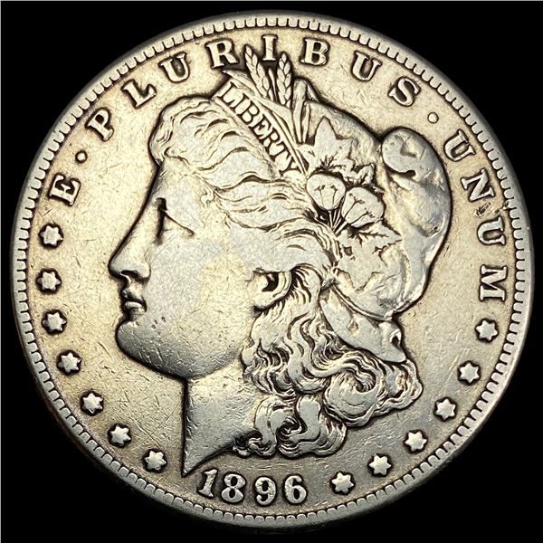 1896-S Silver Morgan Dollar NICELY CIRCULATED