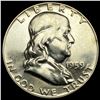 Image 1 : 1959 Franklin Silver Half Dollar CHOICE PROOF