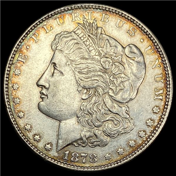 1878 8TF Silver Morgan Dollar CLOSE UNC