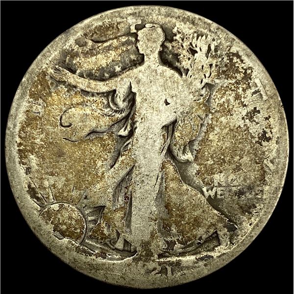 1917-S Walking Liberty Half Dollar NICELY CIRCULATED