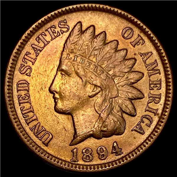 1894 Indian Head Cent CHOICE AU