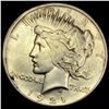 Image 1 : 1921 Silver Peace Dollar CLOSELY UNCIRCULATED