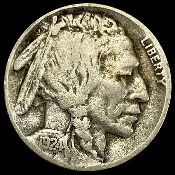 1924-S Buffalo Nickel LIGHTLY CIRCULATED