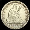 Image 1 : 1854 Arrows Seated Liberty Quarter CLOSELY UNCIRCULATED