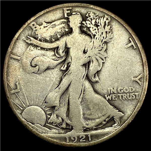 1921-D Walking Liberty Half Dollar NICELY CIRCULATED