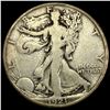 Image 1 : 1921-D Walking Liberty Half Dollar NICELY CIRCULATED
