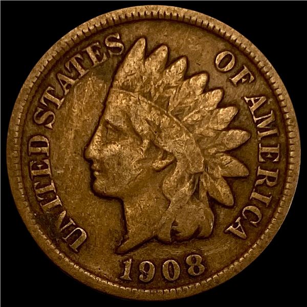 1908-S Indian Head Cent NICELY CIRCULATED