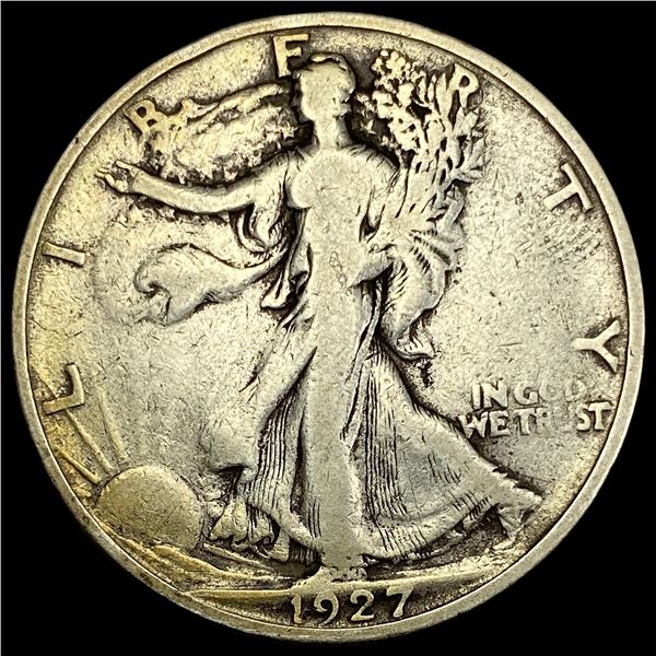 1927-S Walking Liberty Half Dollar NICELY CIRCULATED