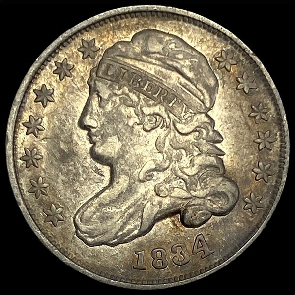 1834 Capped Bust Dime CLOSELY UNCIRCULATED