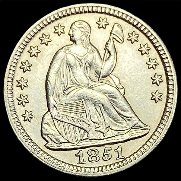 1851 Seated Liberty Half Dime UNCIRCULATED