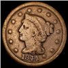 1844 Braided Hair Large Cent LIGHTLY CIRCULATED