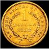 Image 2 : 1852 Gold $1 Liberty Head Type 1 CLOSELY UNCIRCULATED