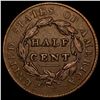 Image 2 : 1828 Classic Head Half Cent NEARLY UNCIRCULATED