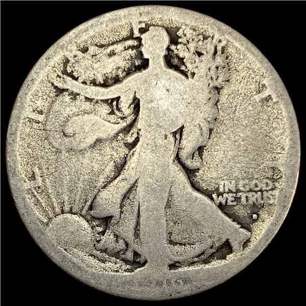 1916-D Walking Liberty Half Dollar NICE CIRC