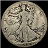 Image 1 : 1916 Walking Liberty Half Dollar NICELY CIRCULATED