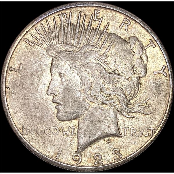 1923-S Silver Peace Dollar LIGHTLY CIRCULATED
