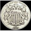 Image 1 : 1875 Shield Nickel NICELY CIRCULATED