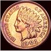 Image 1 : 1901 Indian Head Cent UNCIRCULATED