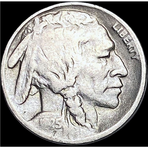 1925-S Buffalo Nickel LIGHTLY CIRCULATED