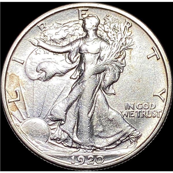 1920-S Walking Liberty Half Dollar CLOSELY UNCIRCULATED