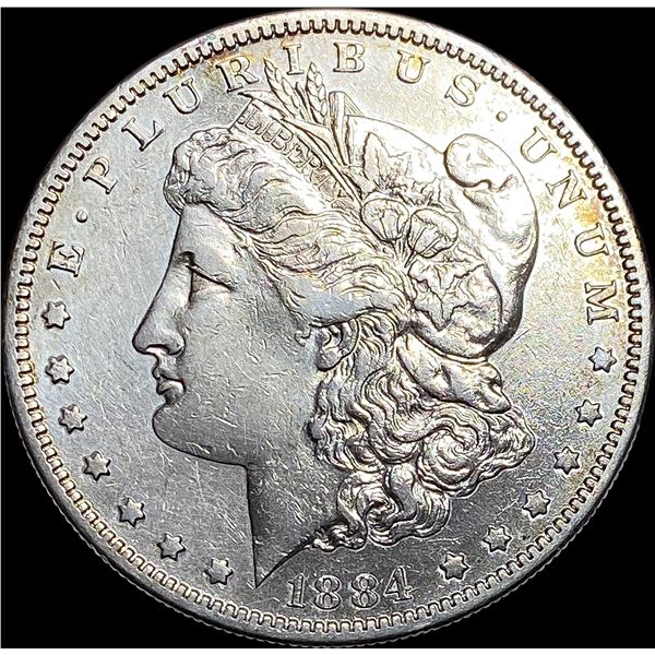 1884-S Silver Morgan Dollar CLOSELY UNCIRCULATED