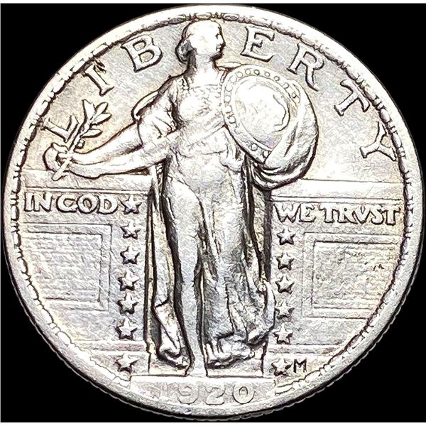 1920 Standing Liberty Quarter NEARLY UNCIRCULATED