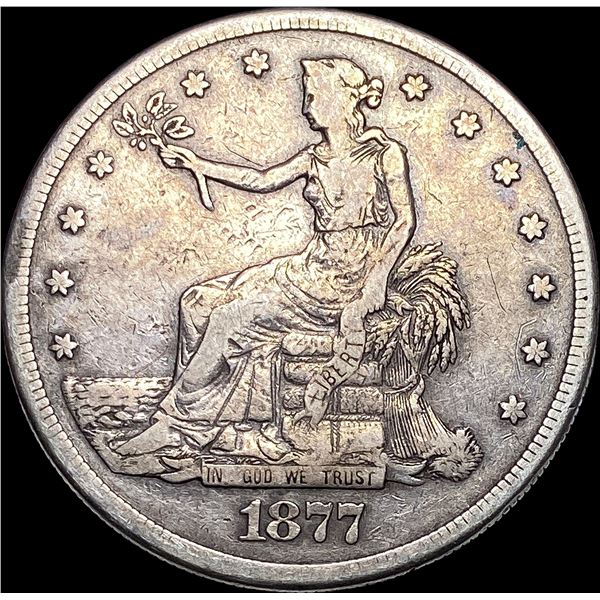 1877-S Silver Trade Dollar LIGHTLY CIRCULATED