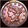 Image 1 : 1853 Braided Hair Large Cent HIGH GRADE