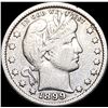 Image 1 : 1899 Silver Barber Quarter LIGHTLY CIRCULATED