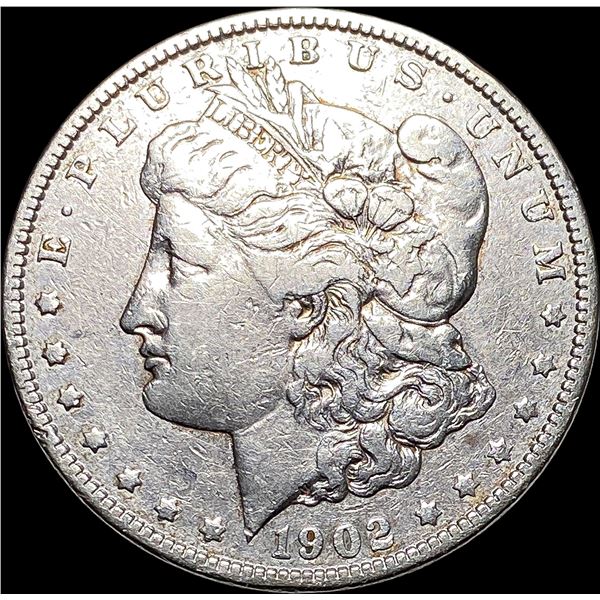 1902 Silver Morgan Dollar NEARLY UNCIRCULATED