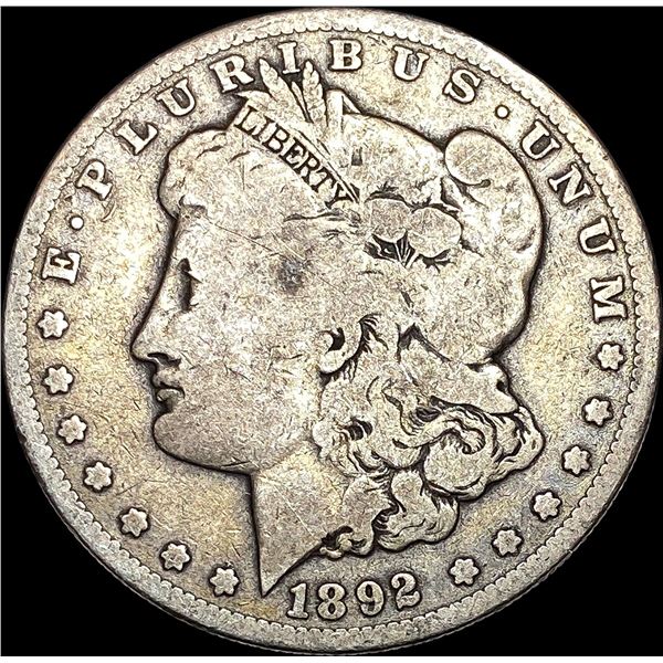 1892-S Silver Morgan Dollar NICELY CIRCULATED