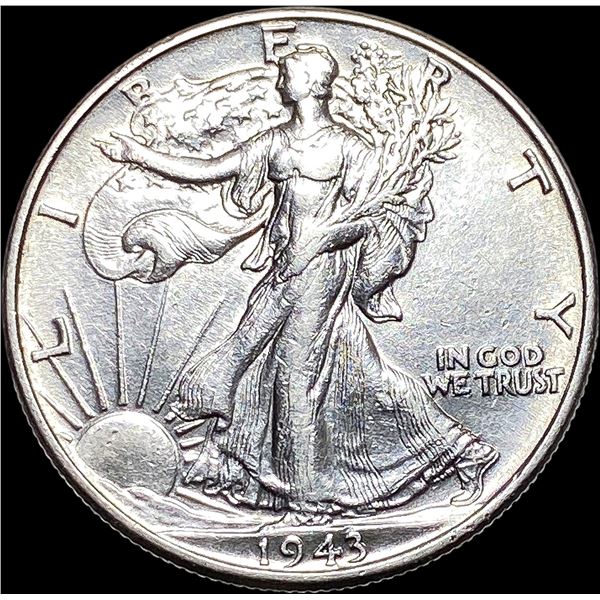 1943 Walking Liberty Half Dollar CLOSELY UNCIRCULATED