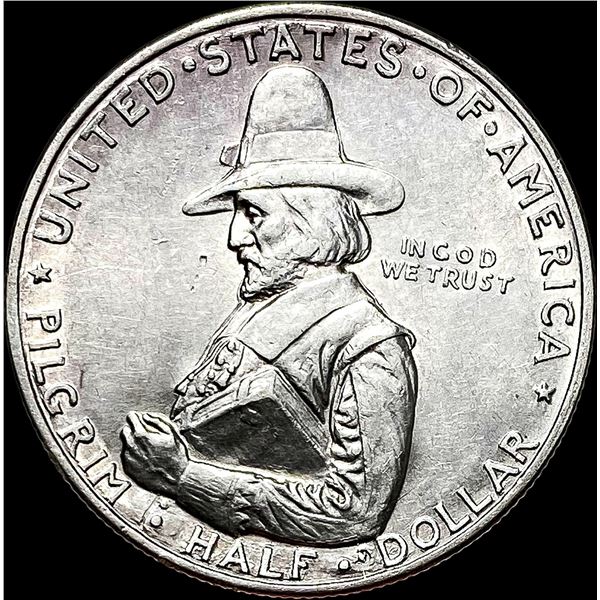 1920 Silver Half Dollar Pilgrim Tercentenary UNCIRCULATED