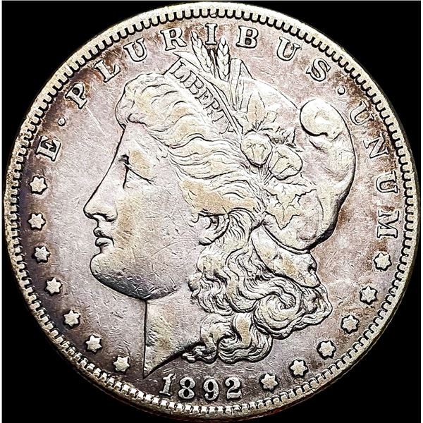 1892-S Silver Morgan Dollar NEARLY UNCIRCULATED
