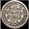 Image 2 : 1837 Seated Liberty Half Dime NICELY CIRCULATED
