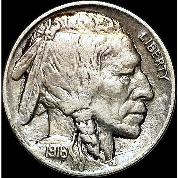 1916-D Buffalo Nickel CLOSELY UNCIRCULATED