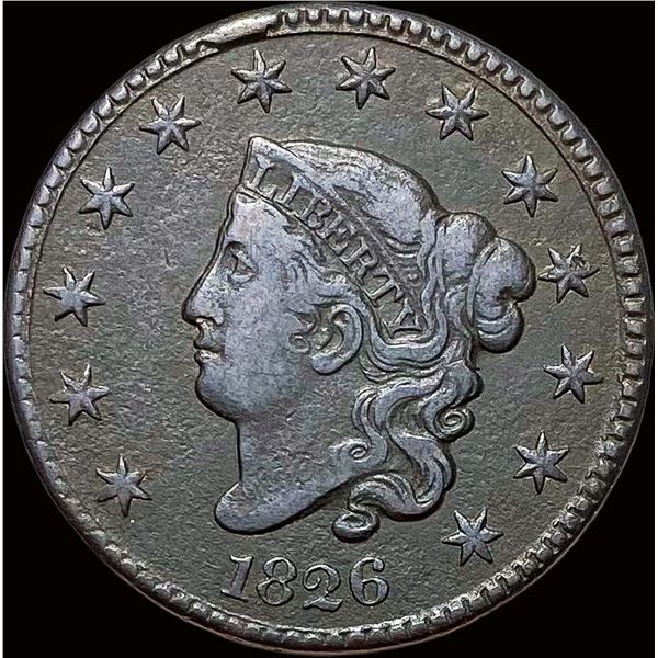 1826 Large Cent LIGHTLY CIRCULATED