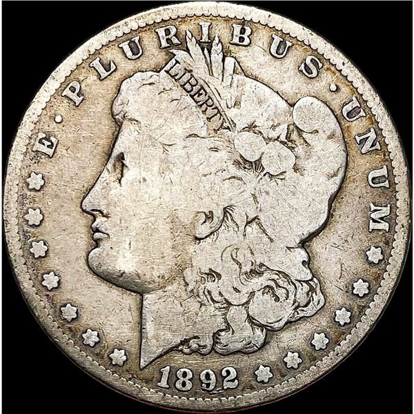 1892-S Silver Morgan Dollar NICELY CIRCULATED