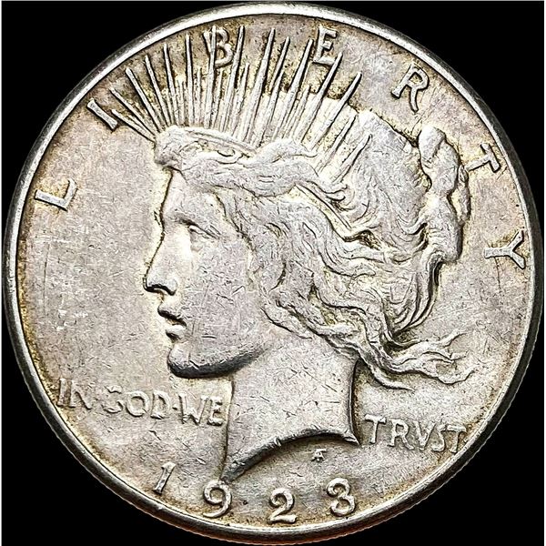 1923-S Silver Peace Dollar CLOSELY UNCIRCULATED